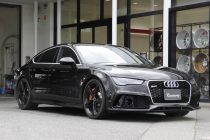 AUDI アウディ RS7 C7.5/4G スポーツバック KW HAS（ハイトアジャスタブルスプリング）＆RSTカーボンステアリング取り付け！！