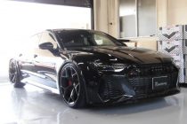 AUDI アウディRS7 C8 RSTカーボンステアリング取り付け！！