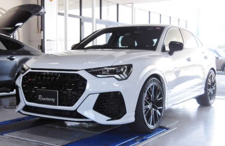 AUDI アウディ RSQ3 F2 スポーツバック RSTリア用ビックブレーキローターキット取り付け！！
