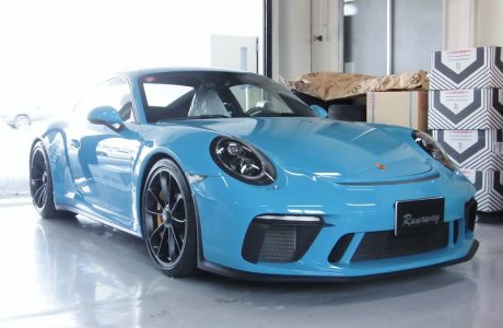 PORSCHE ポルシェ 911(991.2)GT3 ツーリング レーダー探知機＆前後カメラ ドライブレコーダー取り付け！！
