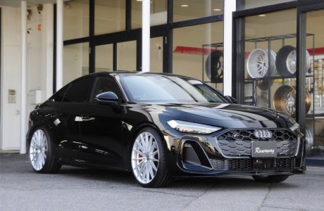 AUDI アウディ S5 B10 セダン VOSSEN ヴォッセ 新商品 HFX-4 21インチ タイヤ・ホイールセット＆Ｈ＆Ｒダウンサスキット取り付け！！