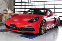 PORSCHE ポルシェ 718ボクスターGTS 4,0 RSTカーボンステアリング取り付け！！