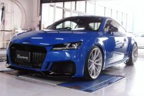 AUDI アウディ TTRS 8S クーペ RS 25 years RSTカーボンレザーステアリング取り付け！！