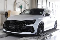 AUDI アウディ RS3 8Yスポーツバック ARMYTRIX アーミートリックス OPFストレートダウンパイプ＆ASRエキゾーストバルブコントロールユニット取り付け＆純正キャリパーペイント！！